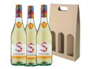 3 × 0,75 l Biele šumivé víno Solegro Amabile v darčekovom balení