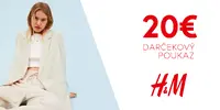 Darčekový poukaz v hodnote 20 €