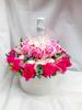 Darčekový balíček s mydlovými ružami 10301 | Ružová