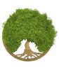 Machový obraz Oak "Strom života" (svetlohnedá)