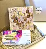 2-dielny Gift box: Obraz + poukážka na kurz pre dvoch s fľašou prosecca "Venus"