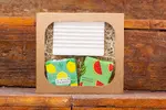 3-dielny Ovocný balíček prírodných mydiel Soap Freaks