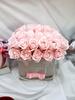 Mydlová kytica v darčekovom boxe 10360 (ruže) | Ružová