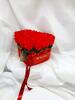 Mydlová kytica v darčekovom boxe 10361 (ruže) | Červená