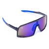 Čierne okuliare Kašmir Sport Vader SV02 - sklá modré zrkadlové