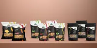 9-dielny Balíček pochúťok z jedlého hmyzu Grig (cvrčkové chipsy/cvrčkové tyčinky/sušené kobylky)