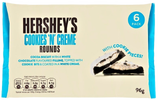 12 x 96 g Kakaové sušienky s náplňou z bielej čokolády "Hershey's Cookies'n Creme Rounds"