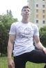 Pánske bavlnené tričko s potlačou znamenia "Blíženci" | Veľkosť: S | Biela