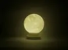 Mesačná lampa v tvare glóbusu BEZ fotografie