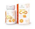 Výživový doplnok "Vitamín C 250 mg +D 400 IU" | Balenie: 30 cmúľacích tabliet