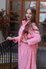 Dámsky prechodný oversize kabát Maxi Teddy | Veľkosť: S | Ružová