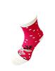Bláznivé dámske ponožky "Veselý sob" | Veľkosť: 37-40 | Červená