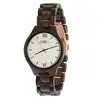 Unisex drevené hodinky TimeWood "Lore" | Tmavohnedá
