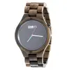 Unisex drevené hodinky TimeWood "Torro" | Tmavohnedá
