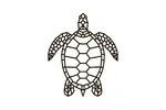 Nástenné drevené puzzle (Korytnačka)
