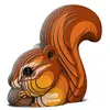 Farebné 3D puzzle z ekologicky hrubého kartónu "Veverička"