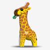 Farebné 3D puzzle z ekologicky hrubého kartónu "Žirafa"