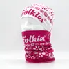 Obojstranný termonákrčník Folkies "Vtáčiky" | Biela / červená
