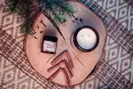 Vianočná sójová sviečka "Vianočné korenie" | Hmotnosť: 90 g
