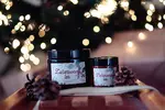 Vianočná sójová sviečka "Začarovaný les" | Hmotnosť: 90 g
