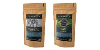 2-dielne Darčekové balenie zrnkovej kávy "Power Blend/Brasil Cerrado"
