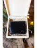 Pánska peňaženka v darčekovej krabičke MK03 | Balenie: Vianočný motív | Čierna