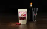 20 g Mrazom sušené maliny do šumivého vína