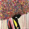Obraz od slovenskej maliarky Lenky Kresáčovej "Wild woman"