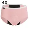4 x Dámske absorpčné nohavičky CALY 2 | Veľkosť: XS | Ružová
