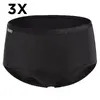 3 x Dámske absorpčné nohavičky MONA | Veľkosť: XXS | Čierna