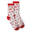 Veselé ponožky Tiammky "Láska biela" | Veľkosť: 25-29