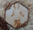 Personalizovaná gravírovaná fotografia (hranatý rámček)