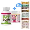 1 × 90 kps. Spaľovač tukov + 1 x 200 g Morský kolagén + 10 × 50 g Proteínová tyčinka s kolagénom Gam´s