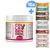 1 x 200 g Morský kolagén + 10 × 50 g Proteínová tyčinka s kolagénom Gam´s