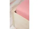 Elastická napínacia plachta Jersey SuperStretch | Rozmer: 90/100 x 200 cm | Staroružová
