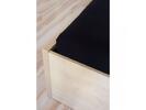 Elastická napínacia plachta Jersey SuperStretch | Rozmer: 90/100 x 200 cm | Čierna