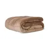 Záťažová deka Wrap Ninja (plyš) | Hmotnosť: 5 | Mandľová