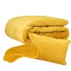 3-dielny SET: Záťažová deka + zatemňovacia maska + vankúš | Hmotnosť: 5 kg | Horčicová