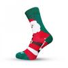 Vianočné veselé ponožky Folkies "Santa" | Veľkosť: 30-34