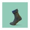 Zdravotné ponožky s uvoľneným lemom Karpathia "Melanž" | Veľkosť: 36-38 | Modrá