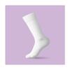 Zdravotné ponožky s uvoľneným lemom Karpathia "Ligri" | Veľkosť: 36-38 | Biela