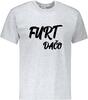 Pánske bavlnené tričko "Furt dačo" | Veľkosť: S | Svetlosivá
