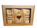 3-dielny Balíček zrnkových káv pre zamilovaných (Preňho - Dobré ráno fešák)