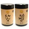 2-dielny Balíček mletých káv v plechovke "Emília a Rómeo" (500 g)
