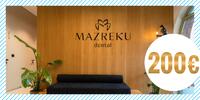 Darčeková peňažná poukážka do Mazreku Dental na všetky stomatologické úkony v hodnote 200 eur
