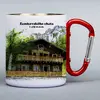 300 ml Turistický nerezový termohrnček "Zamkovského chata" | Biela