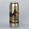 500 ml Turistická nerezová termoplechovka "Maľba 2"