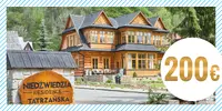 Peňažná poukážka do Niedźwiedzia Residence v hodnote 200 €