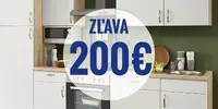 Zľava 200 € na akúkoľvek kuchyňu Oresi