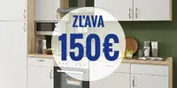 Zľava 150 € na akúkoľvek kuchyňu Oresi